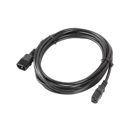 cavo di alimentazione lanberg c13/c14 vde 5m [ca-c13e-11cc-0050-bk]