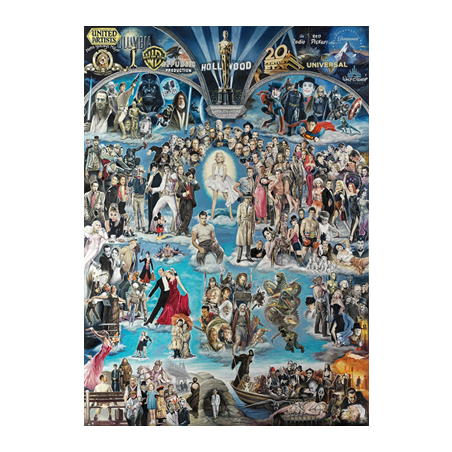 puzzle schmidt spiele hollywood xxl 3000pz [59347]