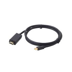 cavo gembird mini displayport (m) a hdmi (m), 4k, 1.8m [cc-mdp-hdmi-6]