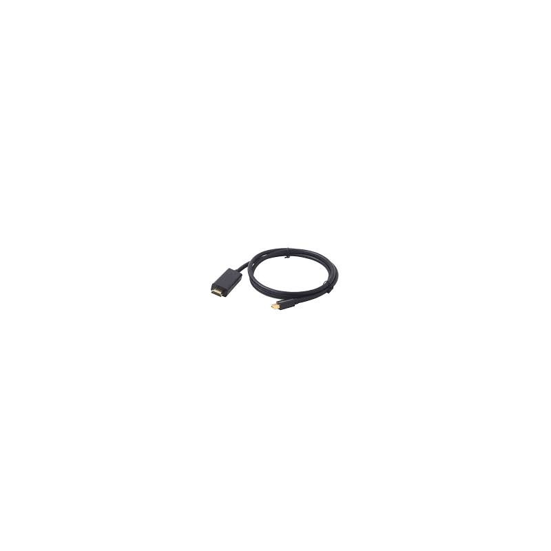 cavo gembird mini displayport (m) a hdmi (m), 4k, 1.8m [cc-mdp-hdmi-6]