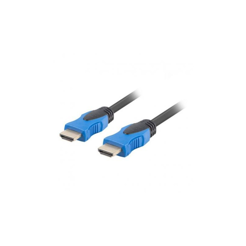 cavo hdmi lanberg (hdmi m - hdmi m 3 m colore nero) [ca-hdmi-20cu-0030-bk]