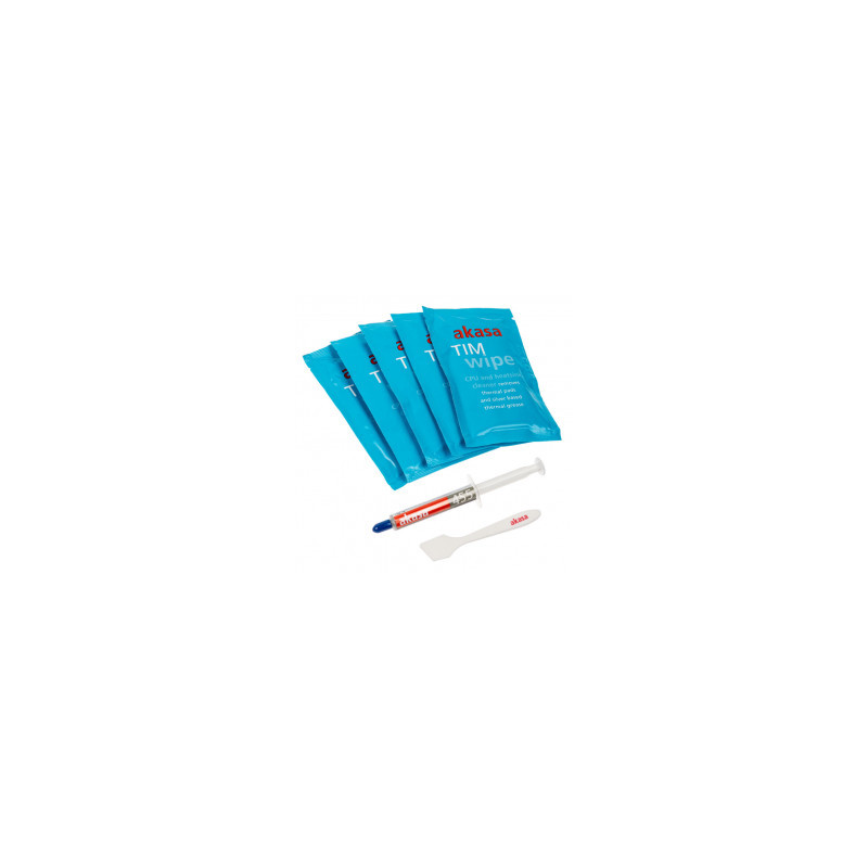 pasta termica akasa tim piu' salviette kit di pulizia [ak-tcw-03]