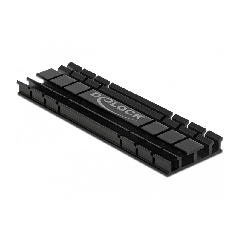 dissipatore delock 18285 m.2 nero