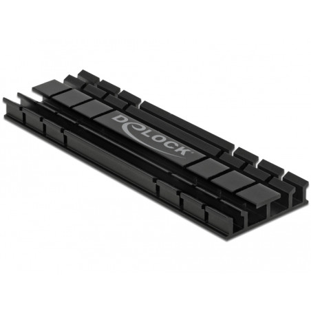 dissipatore delock 18285 m.2 nero