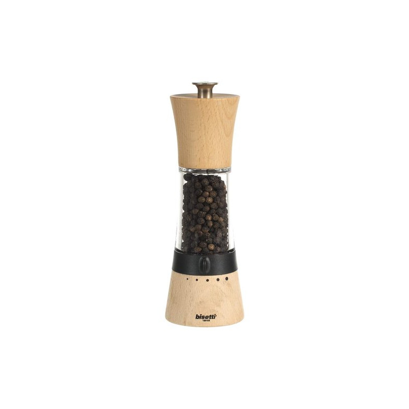 macina pepe bisetti 8910 18cm legno-acrilico