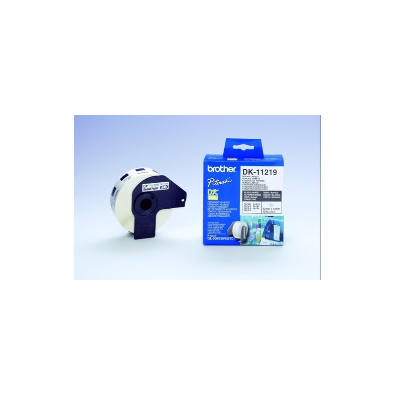 Etichette circolari adesive in rotolo 1200 [dk-11219]