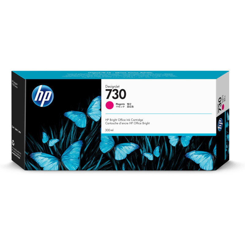 cartuccia hp 730 originale magenta