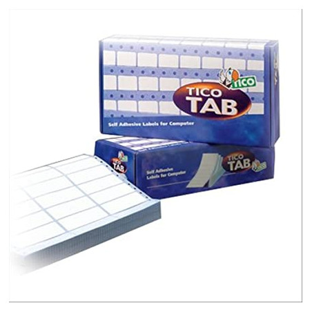 etichette a modulo consumabili tico continuo tico 127x48.9 corsia