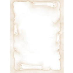 Carta effetto pergamena decadry 20 fogli avorio a4 90gr [t036720]