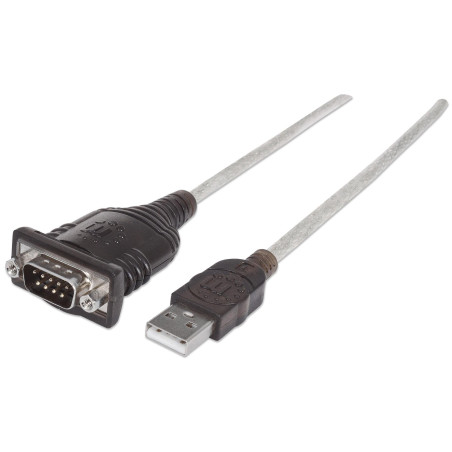 Adattatore usb manhattan a seriale lunghezza 1,8m