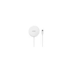 caricabatterie magnetico aukey aircore wireless 15w bianco [lc-a1