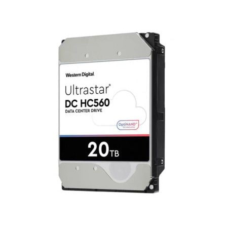 hard disk 3,5 20tb western digital ultrastar dc hc560 sata [0f38652]