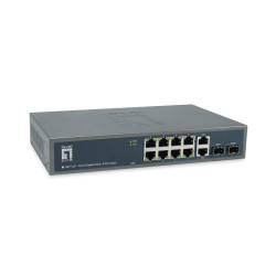 switch level one 10porte/10/100/1000/nero [gep-1221]