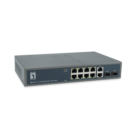 switch level one 10porte/10/100/1000/nero [gep-1221]
