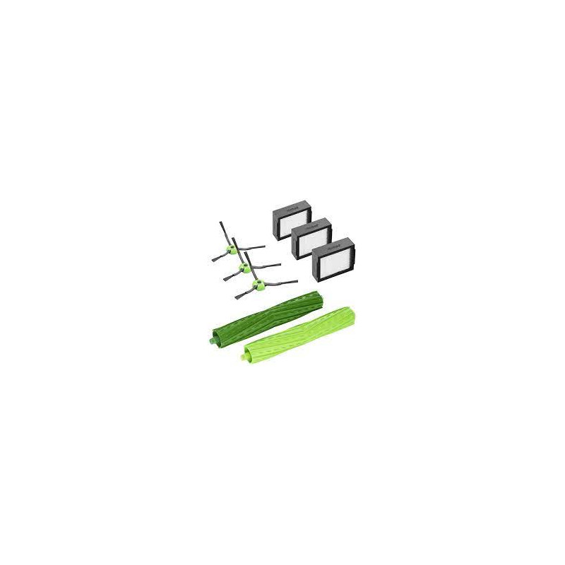 filtri aspirapolvere robot irobot 820373 nero/verde