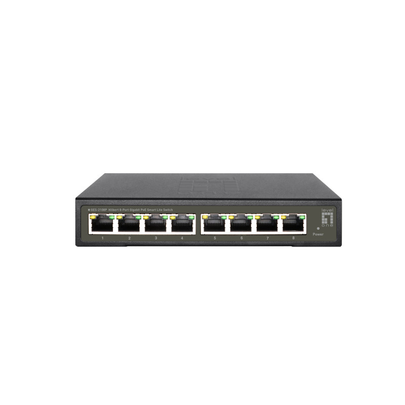 switch di rete levelone ges-2108p [ges-2108p]