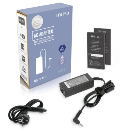 alimentatore notebook per asu mitsu 19v 1.75a 33w nero [zm/as19175e]