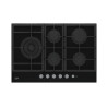 piano cottura beko hill75235s a gas con 5 zone nero