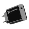 alimentatore da rete natec ribera usb-c 20w pd nero [nuc-2060]