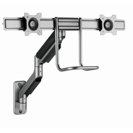 supporto monitor gembird ma-wa2-02 supporto da parete regolabile