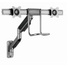 supporto monitor gembird ma-wa2-02 supporto da parete regolabile