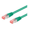 Cavo di rete goobay rj45 s/ftp cat6a 5.00m verde [93816]