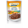 cibo umido agras pet foods per cani stuzzy bocconcini con manzo 100g