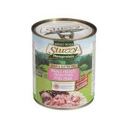mangime umido agras pet foods monoproteina di maiale per cane 6x800g