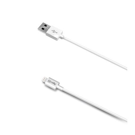 Cavo lightning celly usbip52m usb 2m bianco [usbip52m]