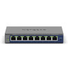 switch netgear gs108e 8porte gigabit ethernet 10/100/1000 grigio