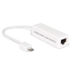 Adattatore di rete hamlet hnumf100 micro usb rj-45 10/100 mbps