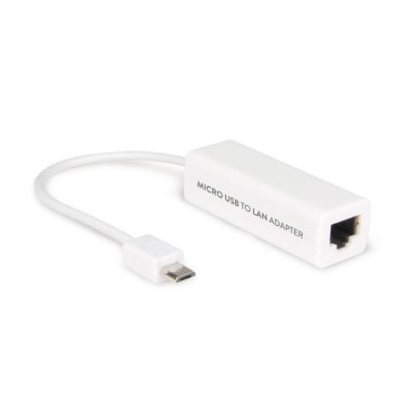 Adattatore di rete hamlet hnumf100 micro usb rj-45 10/100 mbps