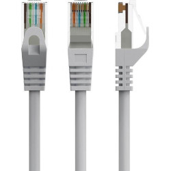 cavo di rete gembird patchcord cat 6 u/utp 5m grigio [akgemksp6ucu007]
