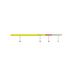 cavo in fibra ottica datwyler 4fo os2 g.652.d ftth int.cca [19727700cz]