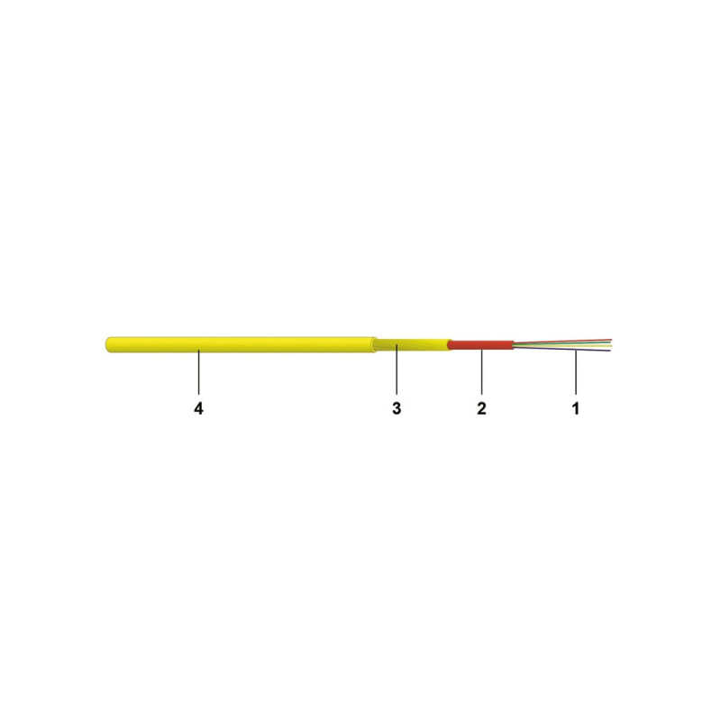 cavo in fibra ottica datwyler 4fo os2 g.652.d ftth int.cca [19727700cz]