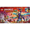 set di gioco lego ninjago arco: il drago della concentrazione multicolore