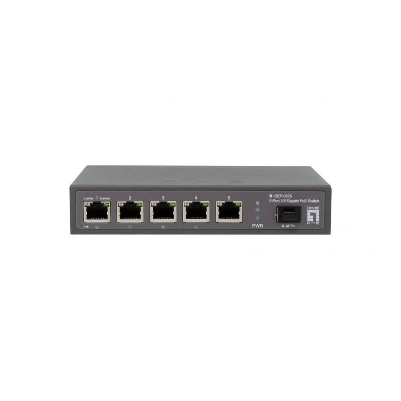 switch level one non gestito 5 porte gigabit ethernet 100/1000/2500