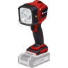 lampada a batteria einhell tc-cl 18/350 senza fili nero/rosso