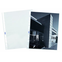 Buste trasparenti forate favorit 100 pz. 22x30 1725/05 standard air