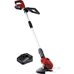 tagliabordi einhell ge-ct 18v a batteria 24cm 8500rpm nero/rosso