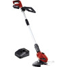 tagliabordi einhell ge-ct 18v a batteria 24cm 8500rpm nero/rosso