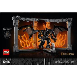 set di costruzione lego icons 10367 il signore degli anelli: balrog
