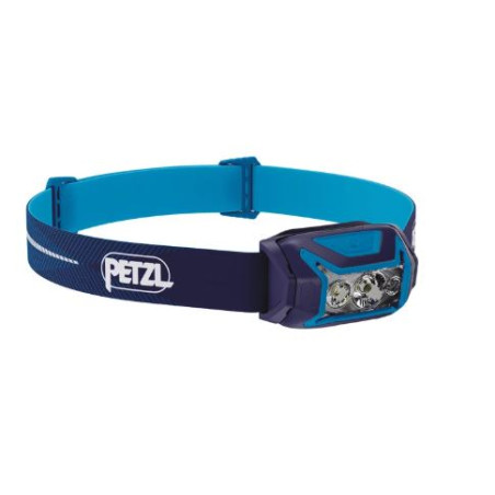 lampada frontale petzl actik core aaa/lr03 450lm blu [e065ab01]