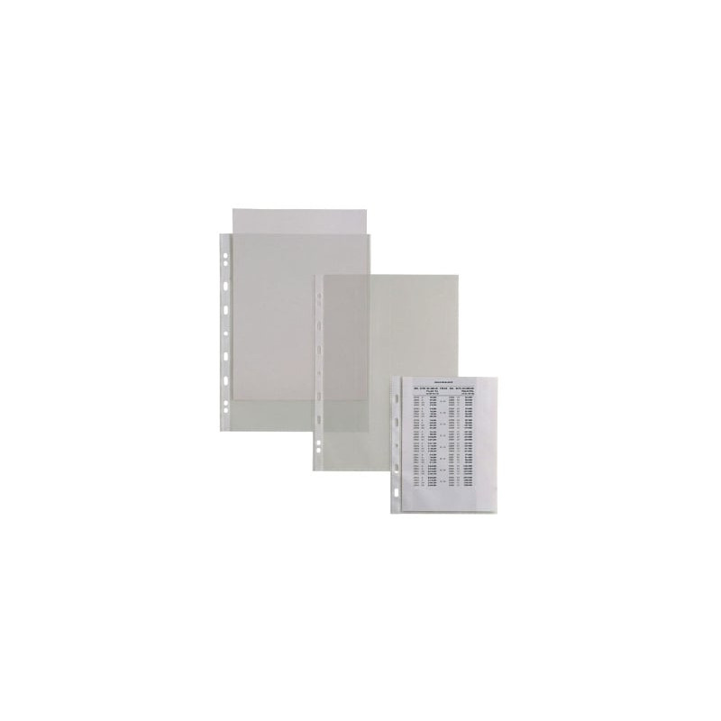 Buste trasparenti forate sei rota 25 pz. 21x29,7-100 [662110]