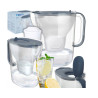 caraffa filtrante brita style essential xl 3.6l grafite