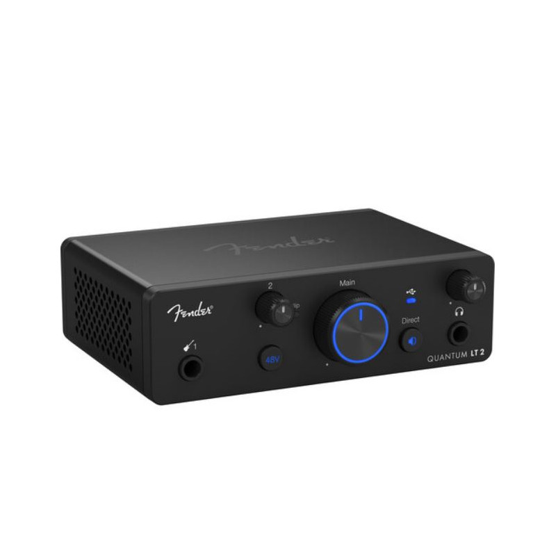 interfaccia audio fender quantum lt 2 usb-c nero [fender quantum
