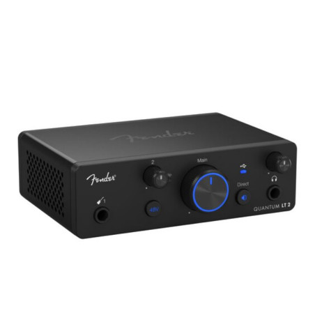 interfaccia audio fender quantum lt 2 usb-c nero [fender quantum