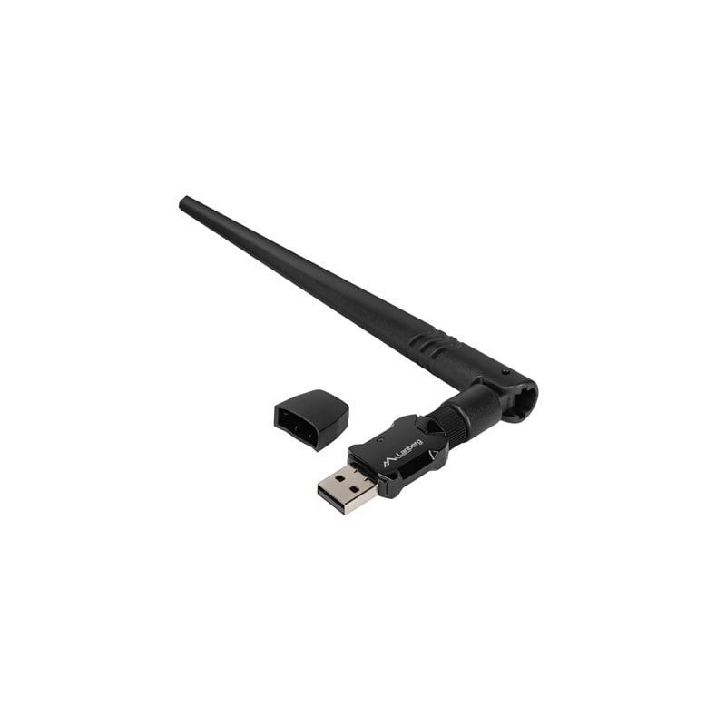 adattatore di rete lanberg nc-900-wie wireless usb 2.0 con