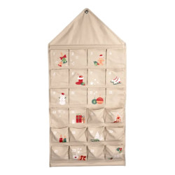 calendario dell'avvento tonies decorazione fai da te 24 tasche