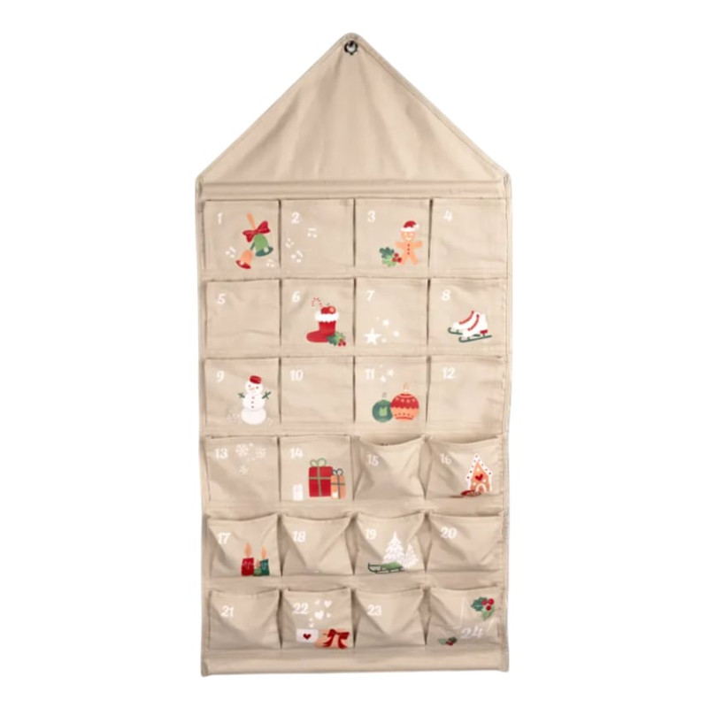 calendario dell'avvento tonies decorazione fai da te 24 tasche